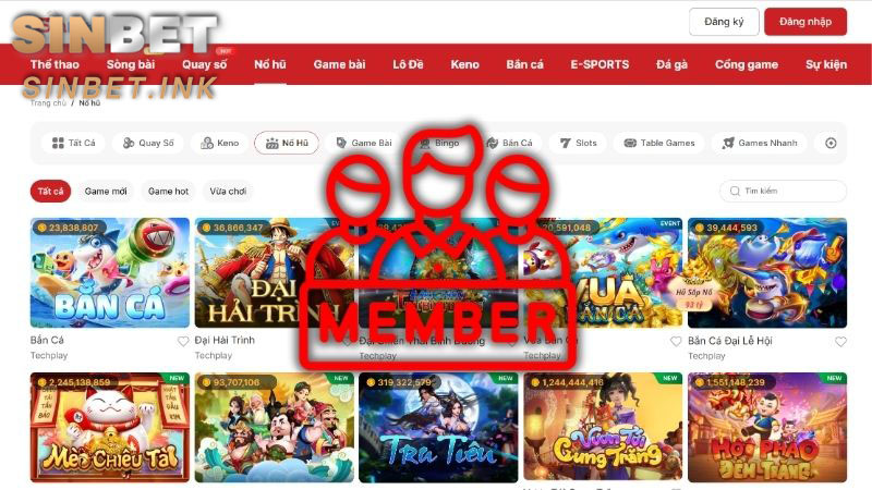 SỐ LƯỢNG THÀNH VIÊN TĂNG NHANH TỪNG NĂM