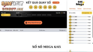 XỔ SỐ MEGA 6/45